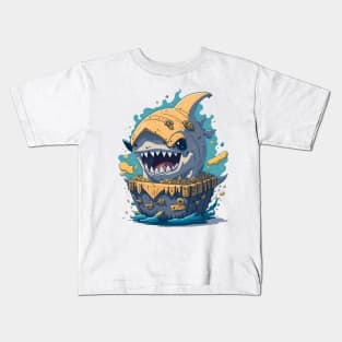 Shark Attack! - The Pirate's Revenge Kids T-Shirt